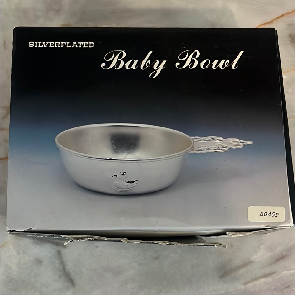 Silverplated Baby Bowl